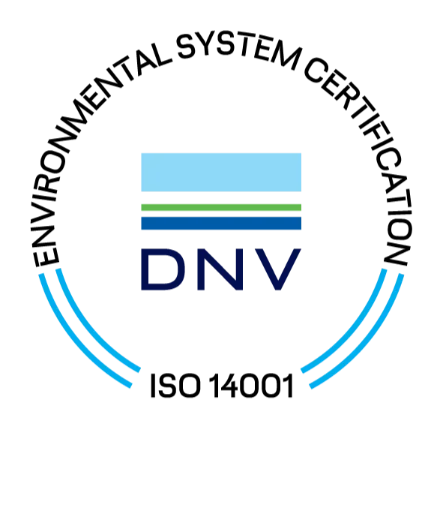 DBM Reflex ISO 14001 Environmental Management System (EMS) certification issued by DNV.
