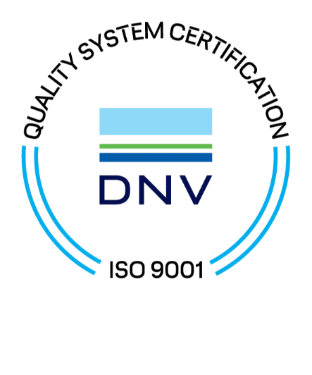 DBM Reflex ISO 9001 Quality Management System (QMS) certification issued by DNV.